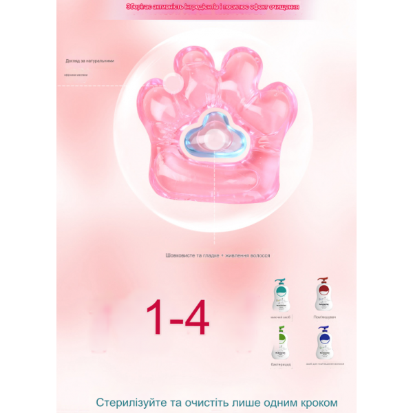 Гелева капсула для купання котів та собак, капсула у формі лапки, гель для купання з квітковим ароматом, 1 шт Гелева капсула для купання котів та собак, капсула у формі лапки, гель для купання з квітковим ароматом, 1 шт