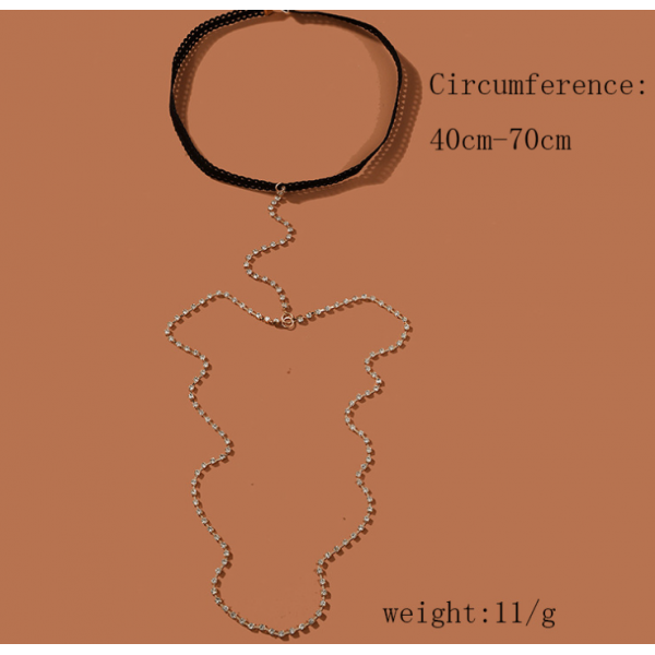 Ланцюжок на ногу зі стразами та фіксатором "So Shine", золото