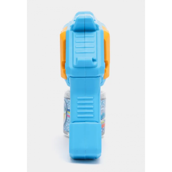 Пистолет пузырьковый Bubble Gun, детский генератор мыльных пузырей с подсветкой, 10 отверстий, 2 цвета