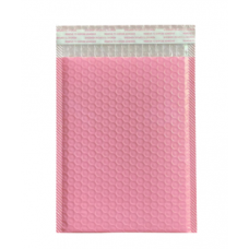 Конверт бандерольний, самоклеючий конверт із пухирчастими вставками всередині, 32х40 см, ніжно - рожевий, 1шт