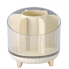 Органайзер для декоративної косметики, органайзер, що обертається, для косметики на 7 відсіків, 2 кольори, 13,5х13,5х12,5 см