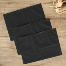 Пакет матовий із замком Zip-Lock 40х30 см (пакет для пакування), плотність 160 мкм, чорний, 1шт