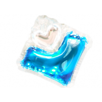 Гелевая капсула для стирки, капсула в форме сердца, с фруктовым ароматом, 1 шт