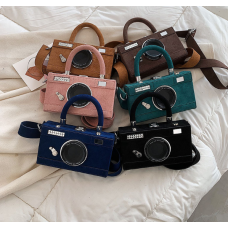 Сумка жіноча у формі фотоапарата, різні кольори, 18х10х5 см