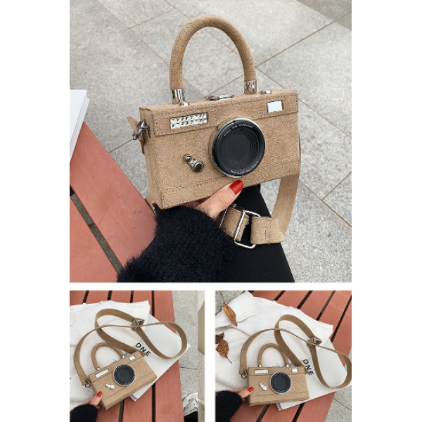 Сумка жіноча у формі фотоапарата, різні кольори, 18х10х5 см
