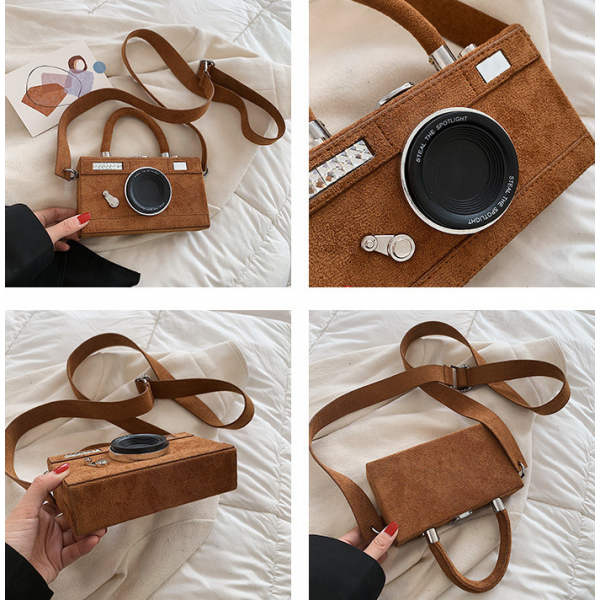 Сумка жіноча у формі фотоапарата, різні кольори, 18х10х5 см