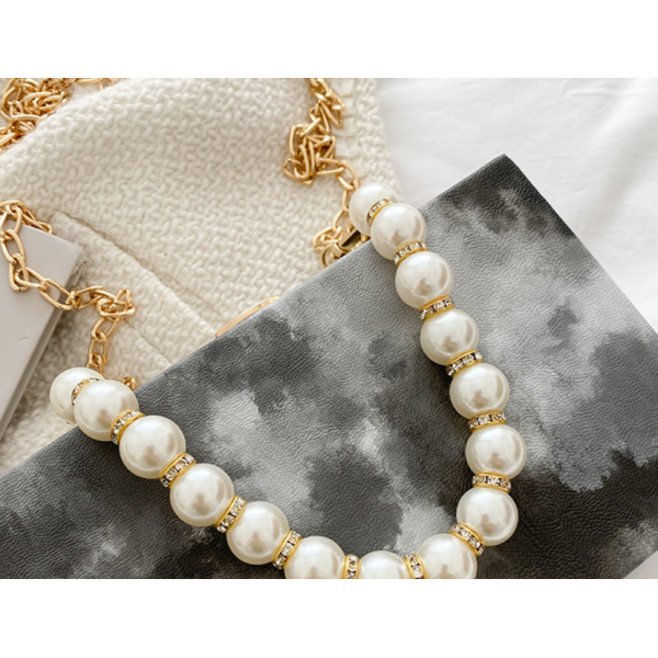 Сумка женская прямоугольной формы с цветным принтом, разные цвета, 19х12х5 см