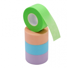 Перфорована стрічка для нарощування вій, 2,5 x 9,1 м, біла