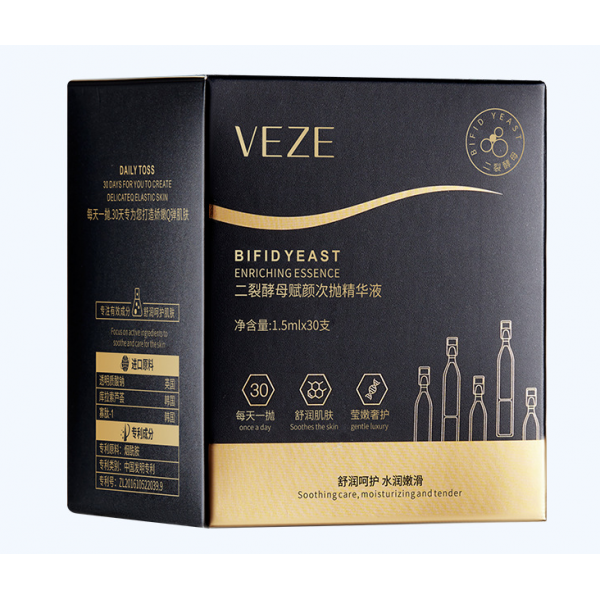 Набір сироваток для обличчя Veze Bifid Yeast Essence, з біфідобактеріями, 1,5 мл х 30