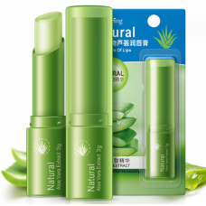 Бальзам для губ зволожуючий One Spring Aloe Vera Lip Balm, з алое вера, 2,7 г