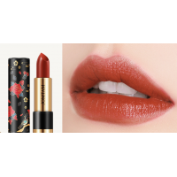 Помада для губ глянсова Jomtam Colorful Beauty Lipstick, колір рожевий з моркв`яним відтінком, 3,5 г