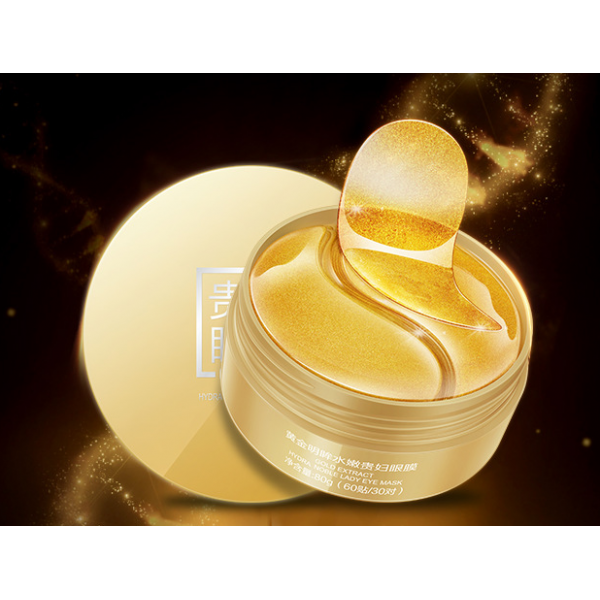 Патчи гидрогелевые для кожи вокруг глаз One Spring Gold Extract Hydra Noble Lady Eye Mask, с био-золотом, 80 г Патчи гидрогелевые для кожи вокруг глаз One Spring Gold Extract Hydra Noble Lady Eye Mask, с био-золотом, 80 г