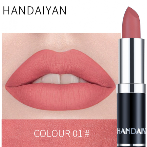 Помада матовая Handaiyan Matte Moist Lip, с маслом макадамии и витамином Е, разные цвета, 3,5 г