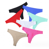 Трусики женские бесшовные "Classic" женские трусики стринги, размер S