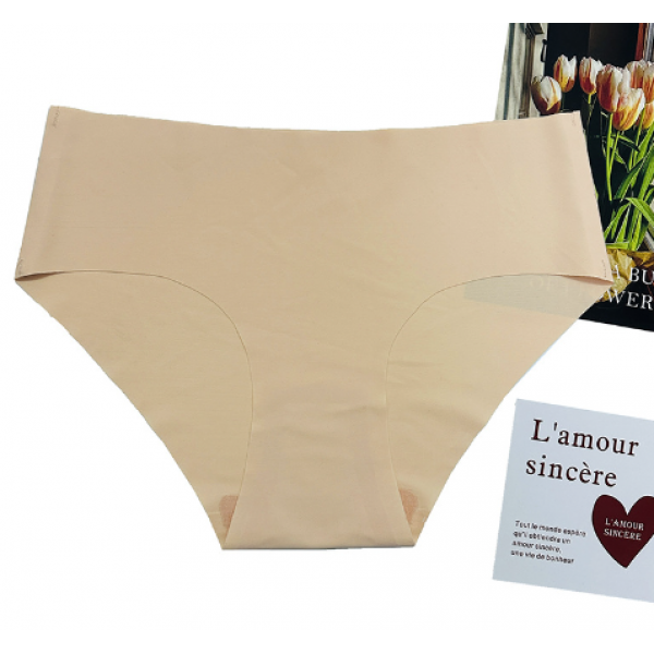 Трусики жіночі нейлонові, безшовні трусики сліпи, розмір L