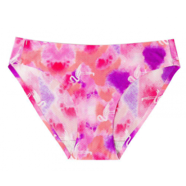 Трусики женские нейлоновые, женские трусики слипы с принтом, размер S