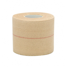 Тейп жесткий, не эластичный, спортивный 7.5 см х 4.5 м, бежевый