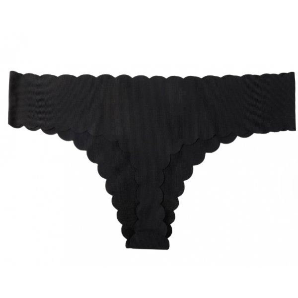 Трусики жіночі безшовні, жіночі безшовні бікіні з хвилеподібними краями, різні кольори, розмір L