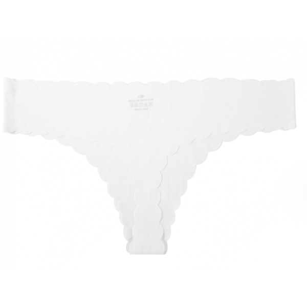 Трусики жіночі безшовні, жіночі безшовні бікіні з хвилеподібними краями, різні кольори, розмір L