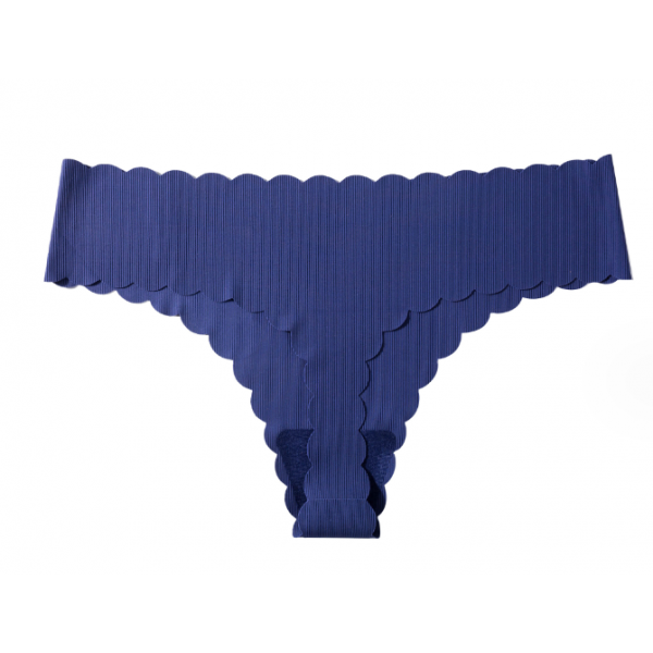 Трусики жіночі безшовні, жіночі безшовні бікіні з хвилеподібними краями, різні кольори, розмір L